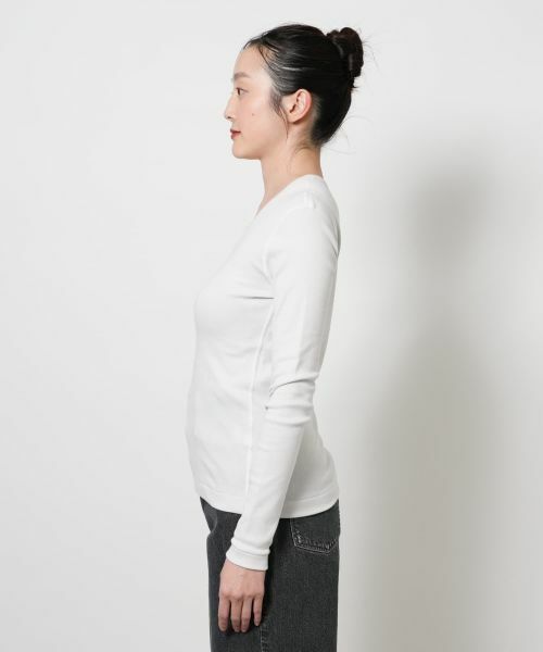 NEMIKA / ネミカ Tシャツ | クルーネックトップス【THREE DOTS】 | 詳細8