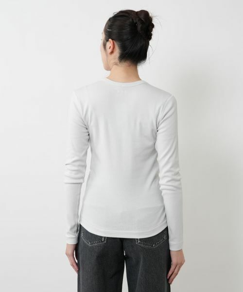 NEMIKA / ネミカ Tシャツ | クルーネックトップス【THREE DOTS】 | 詳細9