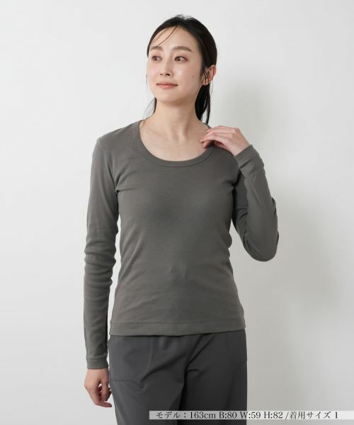 NEMIKA / ネミカ クルーネックトップス【THREE DOTS】 セール】 クルーネックトップス【THREE DOTS】 （Tシャツ