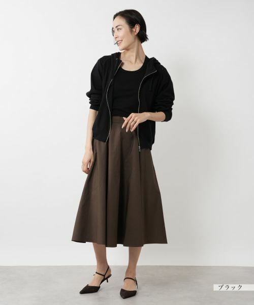 NEMIKA / ネミカ カーディガン・ボレロ | ジップパーカー【THREE DOTS】 | 詳細1