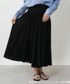 NEMIKA / ネミカ ミニ・ひざ丈スカート | ジャージーフレアスカート【THREE DOTS】