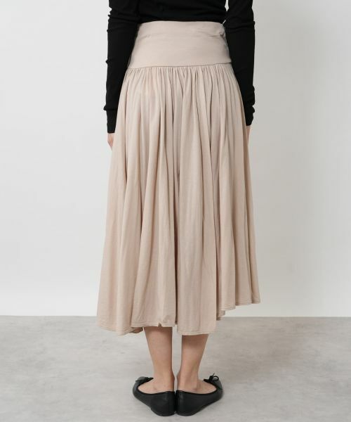 NEMIKA / ネミカ ミニ・ひざ丈スカート | ジャージーフレアスカート【THREE DOTS】 | 詳細6