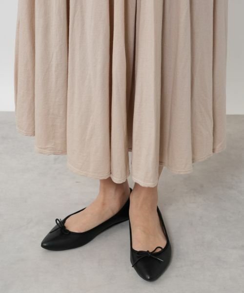 NEMIKA / ネミカ ミニ・ひざ丈スカート | ジャージーフレアスカート【THREE DOTS】 | 詳細8