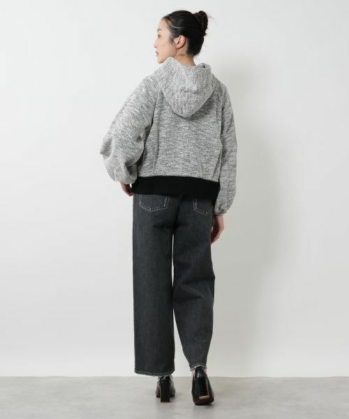 NEMIKA / ネミカ カーディガン・ボレロ | ジップアップパーカー【THREE DOTS】 | 詳細3