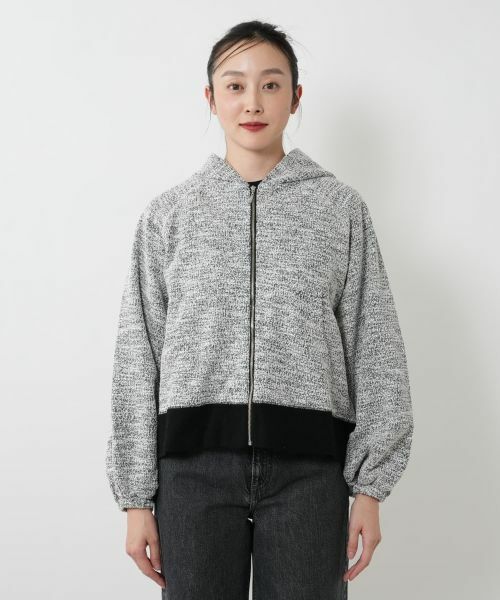 NEMIKA / ネミカ カーディガン・ボレロ | ジップアップパーカー【THREE DOTS】 | 詳細4