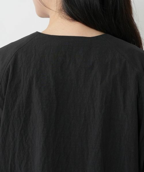 NEMIKA / ネミカ テーラードジャケット | クロップドノーカラージャケット【THREE DOTS】 | 詳細14