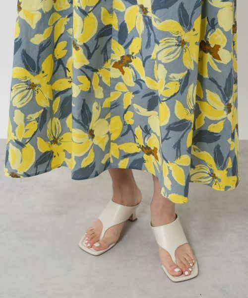 NEMIKA / ネミカ ドレス | フラワープリントワンピース【THREE DOTS】 | 詳細11