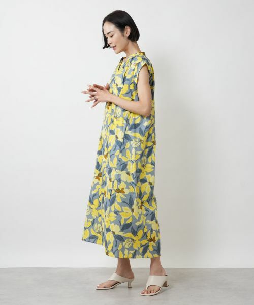 NEMIKA / ネミカ ドレス | フラワープリントワンピース【THREE DOTS】 | 詳細2