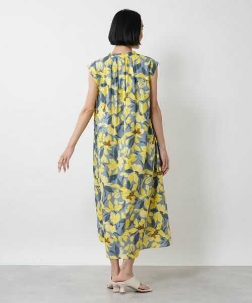 NEMIKA / ネミカ ドレス | フラワープリントワンピース【THREE DOTS】 | 詳細3