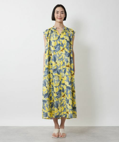 NEMIKA / ネミカ ドレス | フラワープリントワンピース【THREE DOTS】 | 詳細4