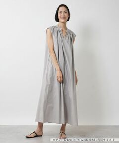 NEMIKA / ネミカ ドレス | ギャザーデザインワンピース【THREE DOTS】