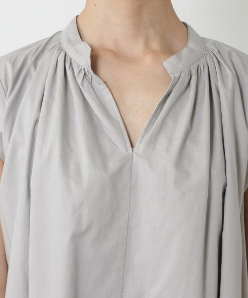 NEMIKA / ネミカ ドレス | ギャザーデザインワンピース【THREE DOTS】 | 詳細10