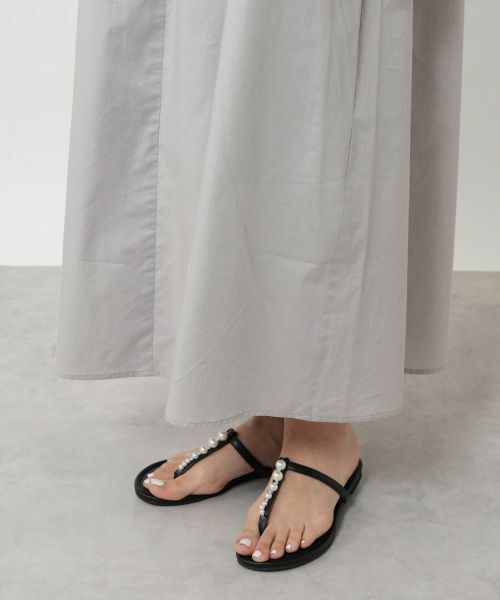 NEMIKA / ネミカ ドレス | ギャザーデザインワンピース【THREE DOTS】 | 詳細14