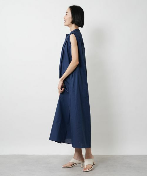 NEMIKA / ネミカ ドレス | ギャザーデザインワンピース【THREE DOTS】 | 詳細2
