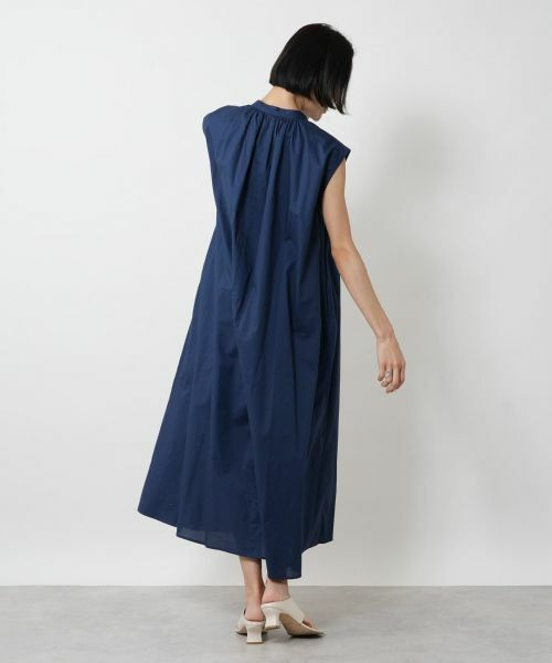 NEMIKA / ネミカ ドレス | ギャザーデザインワンピース【THREE DOTS】 | 詳細3