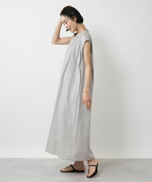 NEMIKA / ネミカ ドレス | ギャザーデザインワンピース【THREE DOTS】 | 詳細5