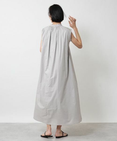 NEMIKA / ネミカ ドレス | ギャザーデザインワンピース【THREE DOTS】 | 詳細6