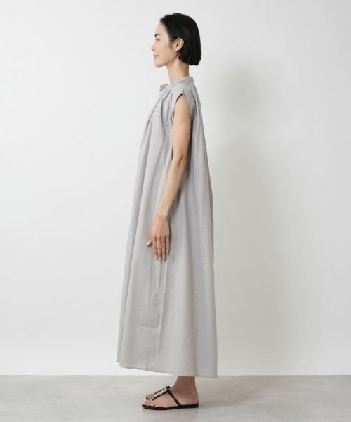 NEMIKA / ネミカ ドレス | ギャザーデザインワンピース【THREE DOTS】 | 詳細8