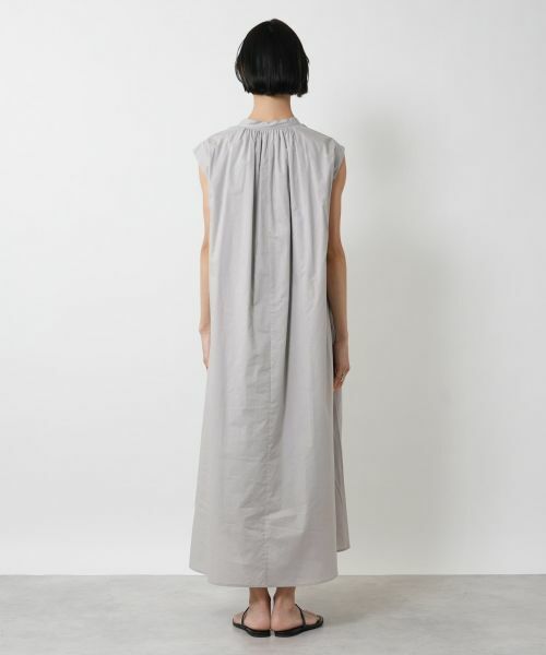 NEMIKA / ネミカ ドレス | ギャザーデザインワンピース【THREE DOTS】 | 詳細9