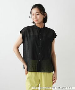 NEMIKA / ネミカ シャツ・ブラウス | ドットエンブロイダリーフレンチシャツ【TICCA】