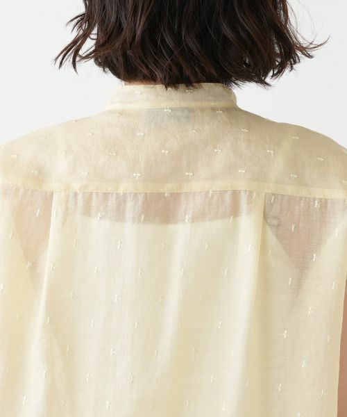 NEMIKA / ネミカ シャツ・ブラウス | ドットエンブロイダリーフレンチシャツ【TICCA】 | 詳細11