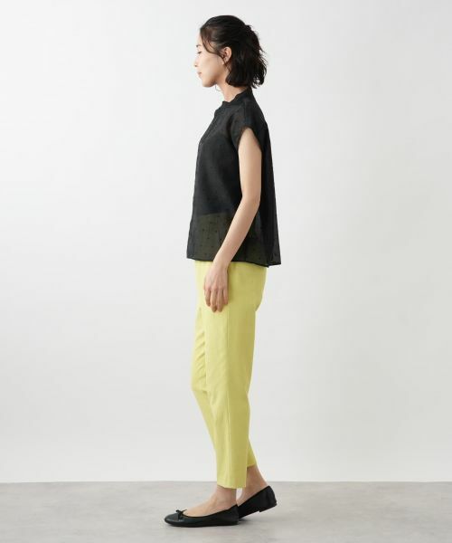 NEMIKA / ネミカ シャツ・ブラウス | ドットエンブロイダリーフレンチシャツ【TICCA】 | 詳細2