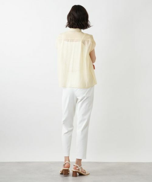 NEMIKA / ネミカ シャツ・ブラウス | ドットエンブロイダリーフレンチシャツ【TICCA】 | 詳細6