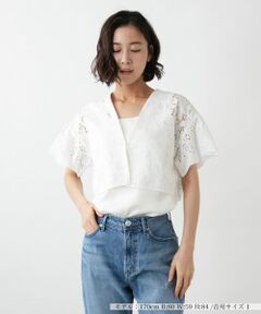 NEMIKA / ネミカ シャツ・ブラウス | レースショートジャケット【TICCA】