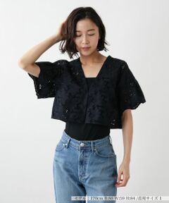 NEMIKA / ネミカ シャツ・ブラウス | レースショートジャケット【TICCA】