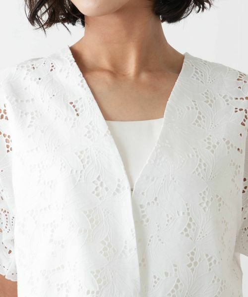 NEMIKA / ネミカ シャツ・ブラウス | レースショートジャケット【TICCA】 | 詳細10