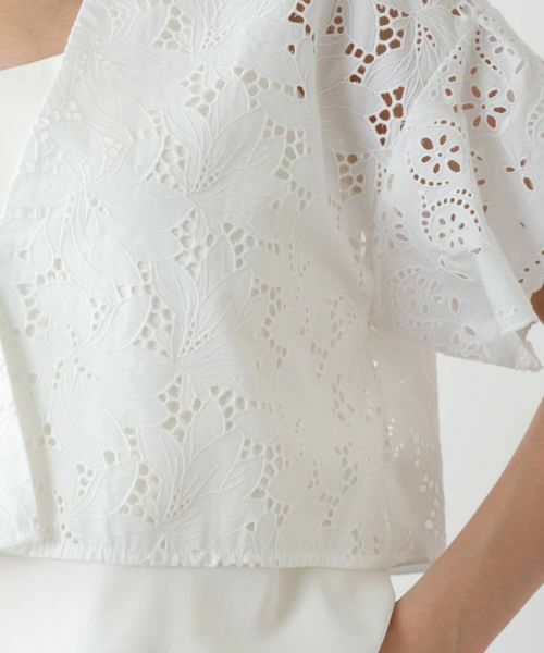 NEMIKA / ネミカ シャツ・ブラウス | レースショートジャケット【TICCA】 | 詳細13