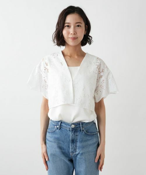 NEMIKA / ネミカ シャツ・ブラウス | レースショートジャケット【TICCA】 | 詳細7