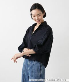 NEMIKA / ネミカ シャツ・ブラウス | レーススリーブシャツ【TICCA】