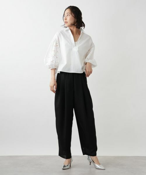 NEMIKA / ネミカ シャツ・ブラウス | レーススリーブシャツ【TICCA】 | 詳細1