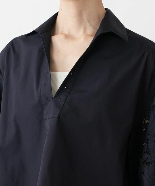 NEMIKA / ネミカ シャツ・ブラウス | レーススリーブシャツ【TICCA】 | 詳細10