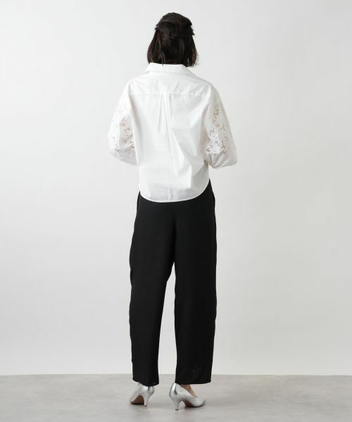 NEMIKA / ネミカ シャツ・ブラウス | レーススリーブシャツ【TICCA】 | 詳細3