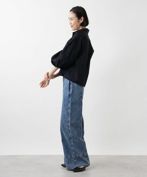 NEMIKA / ネミカ シャツ・ブラウス | レーススリーブシャツ【TICCA】 | 詳細5