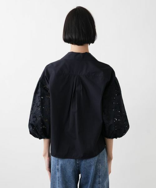 NEMIKA / ネミカ シャツ・ブラウス | レーススリーブシャツ【TICCA】 | 詳細9