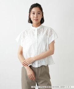 NEMIKA / ネミカ シャツ・ブラウス | レースフレンチシャツ【TICCA】