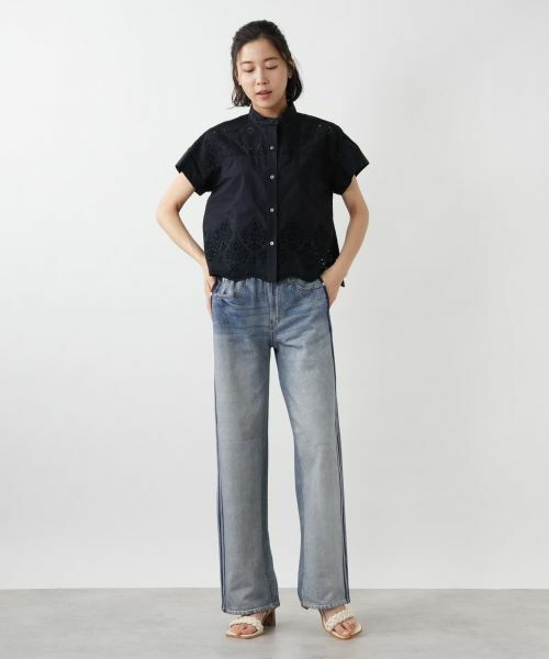 NEMIKA / ネミカ シャツ・ブラウス | レースフレンチシャツ【TICCA】 | 詳細1