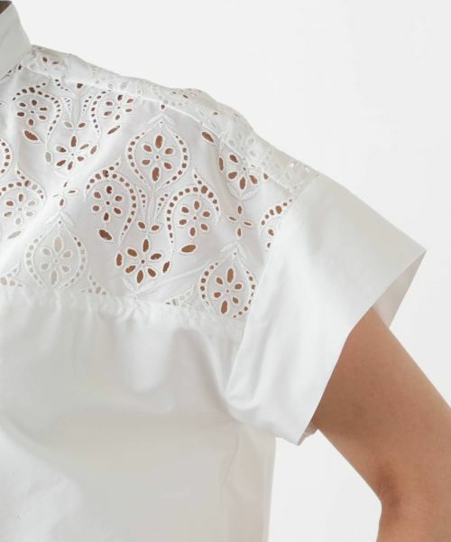 NEMIKA / ネミカ シャツ・ブラウス | レースフレンチシャツ【TICCA】 | 詳細12