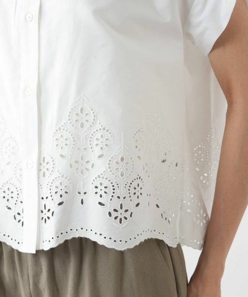 NEMIKA / ネミカ シャツ・ブラウス | レースフレンチシャツ【TICCA】 | 詳細13