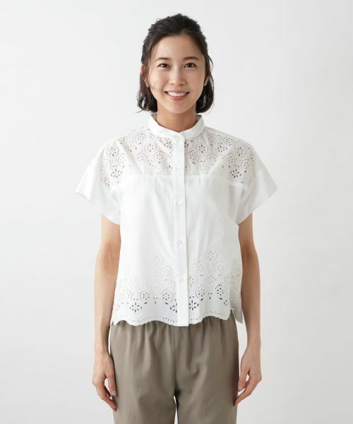 NEMIKA / ネミカ シャツ・ブラウス | レースフレンチシャツ【TICCA】 | 詳細7