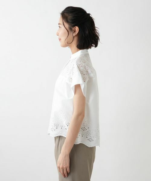 NEMIKA / ネミカ シャツ・ブラウス | レースフレンチシャツ【TICCA】 | 詳細8
