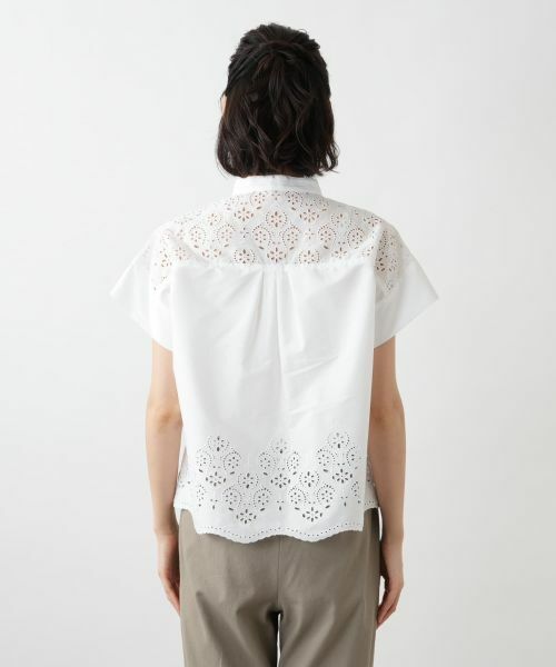 NEMIKA / ネミカ シャツ・ブラウス | レースフレンチシャツ【TICCA】 | 詳細9