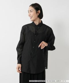 NEMIKA / ネミカ シャツ・ブラウス | 刺繍柄ルーズフィットシャツ【TICCA】