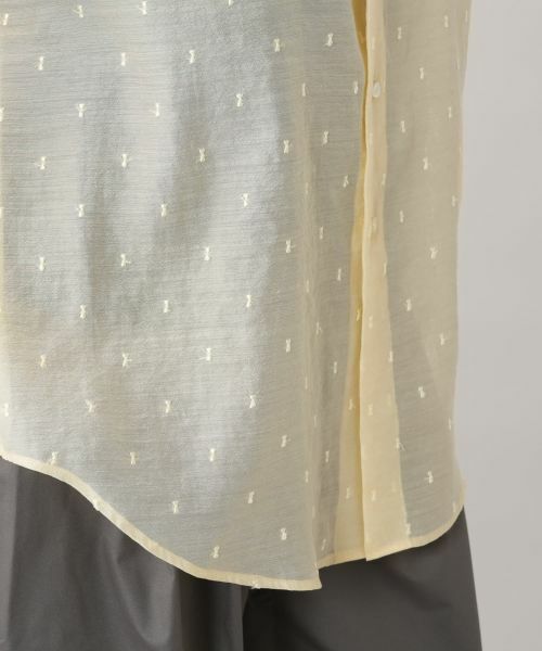 NEMIKA / ネミカ シャツ・ブラウス | 刺繍柄ルーズフィットシャツ【TICCA】 | 詳細10