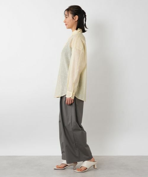 NEMIKA / ネミカ シャツ・ブラウス | 刺繍柄ルーズフィットシャツ【TICCA】 | 詳細2