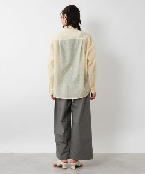 NEMIKA / ネミカ シャツ・ブラウス | 刺繍柄ルーズフィットシャツ【TICCA】 | 詳細3