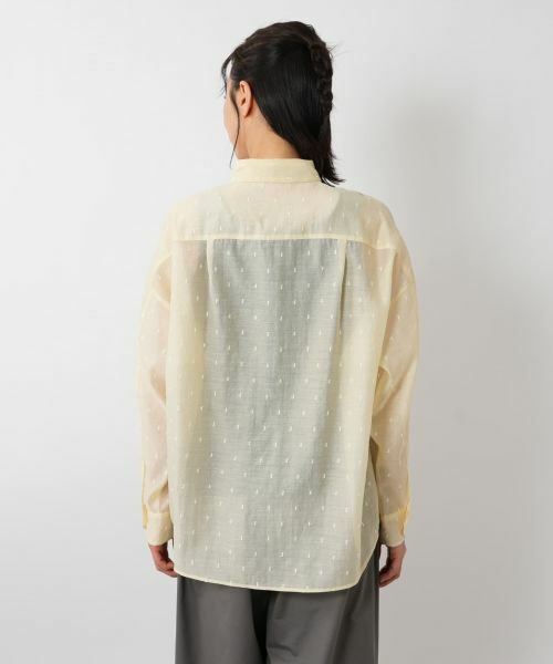 NEMIKA / ネミカ シャツ・ブラウス | 刺繍柄ルーズフィットシャツ【TICCA】 | 詳細6